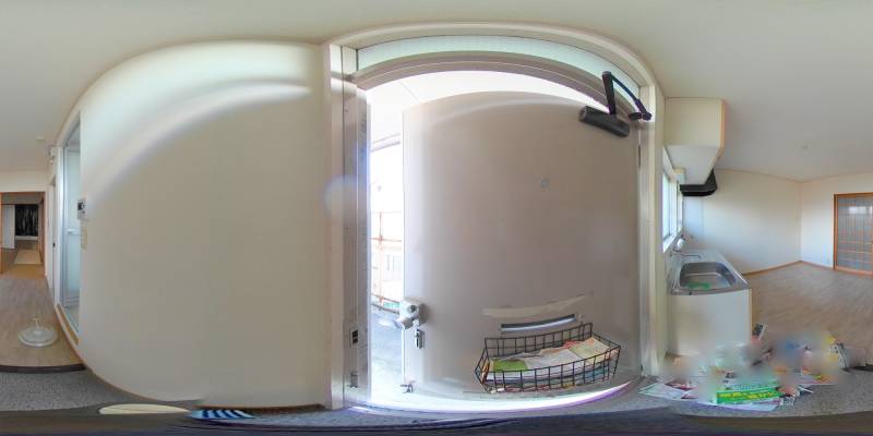 パノラマ画像玄関