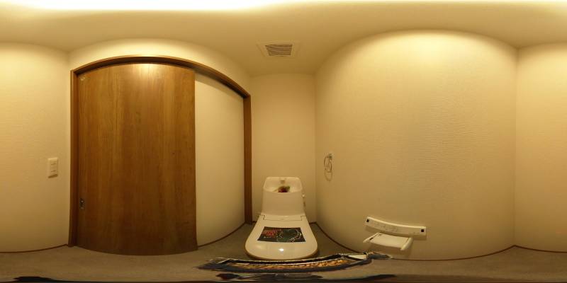 パノラマ画像トイレ