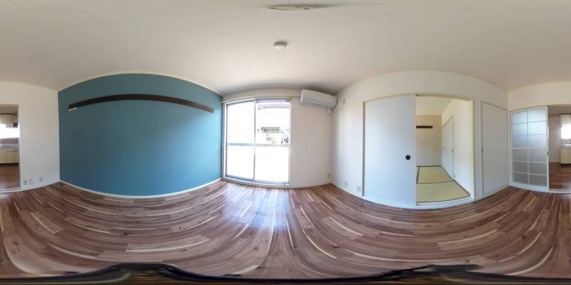 パノラマ画像洋室