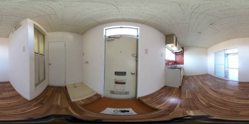 パノラマ画像玄関