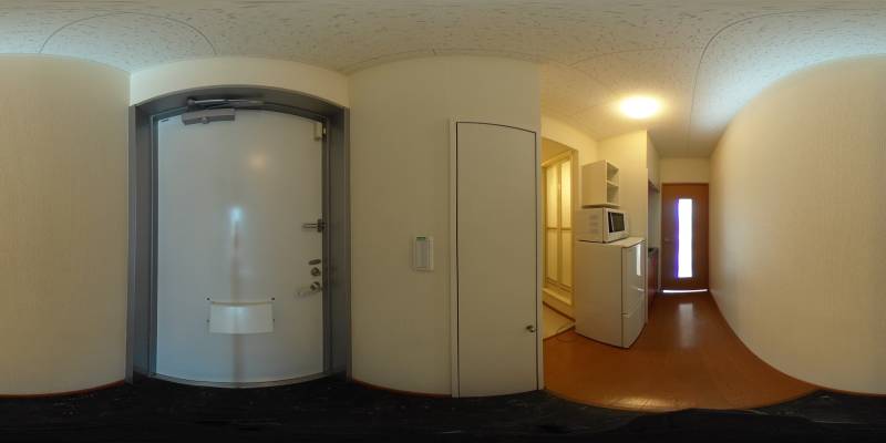 パノラマ画像玄関