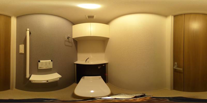 パノラマ画像トイレ