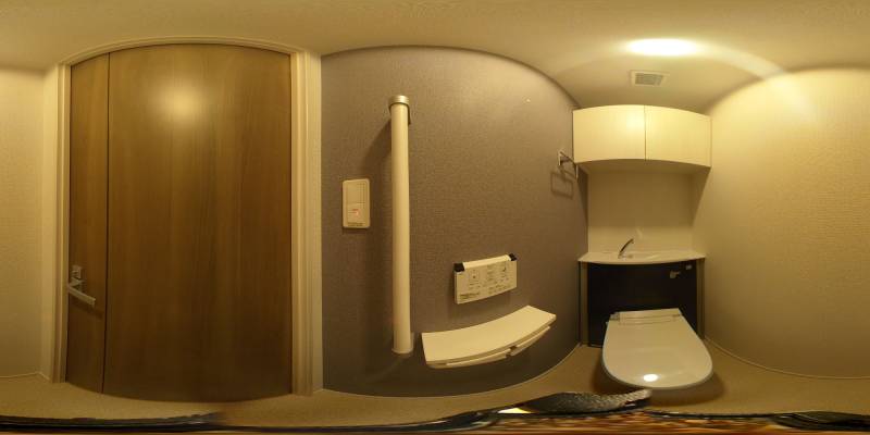 パノラマ画像トイレ