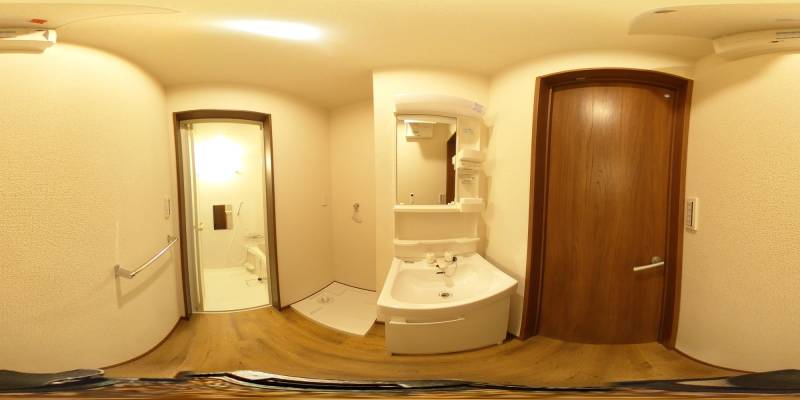 パノラマ画像洗面所