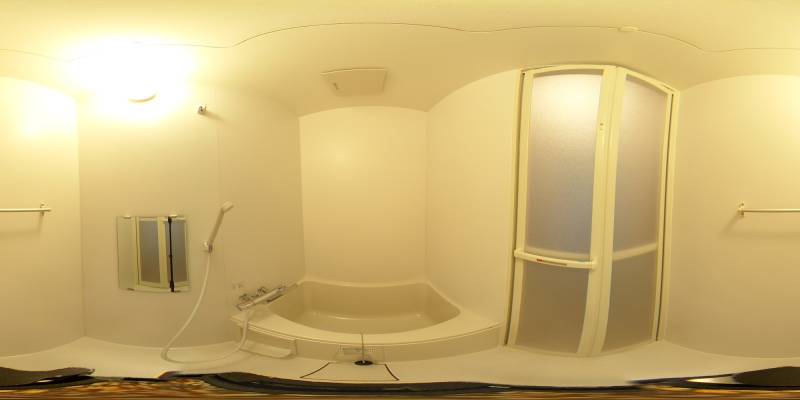 パノラマ画像バスルーム