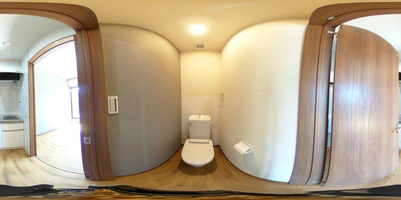 パノラマ画像トイレ