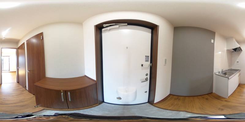 パノラマ画像玄関