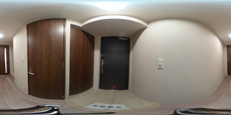 パノラマ画像玄関