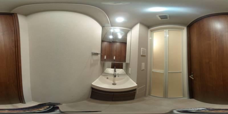 パノラマ画像洗面所