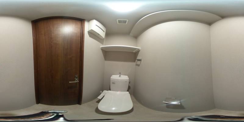 パノラマ画像トイレ