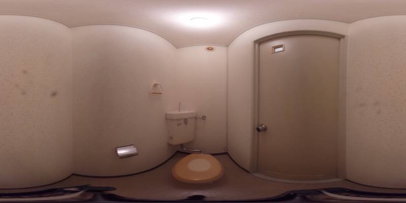 パノラマ画像トイレ