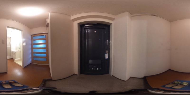 パノラマ画像玄関