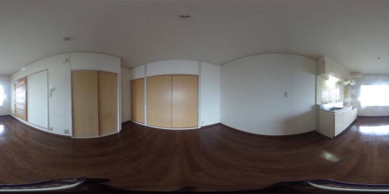 パノラマ画像リビング