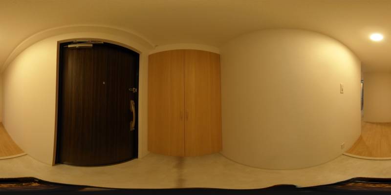 パノラマ画像玄関