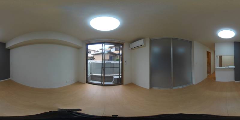 パノラマ画像リビング