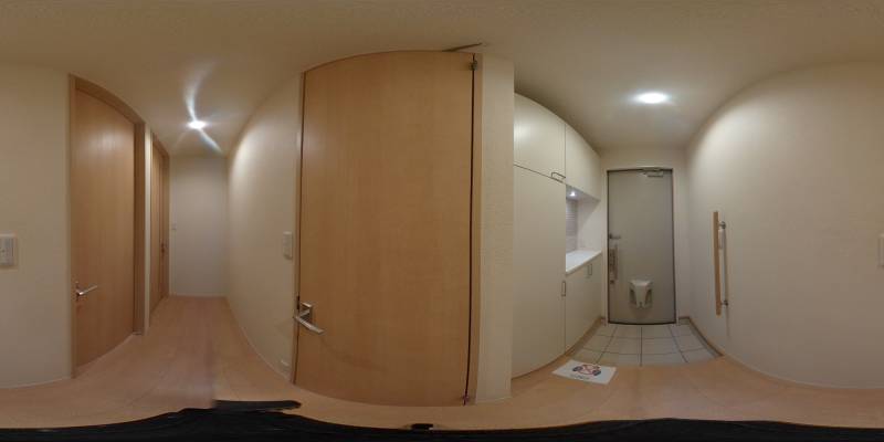 パノラマ画像玄関