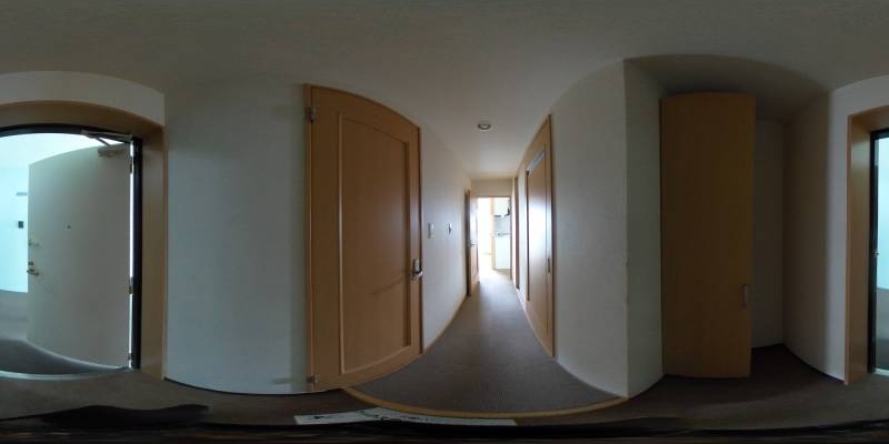 パノラマ画像玄関