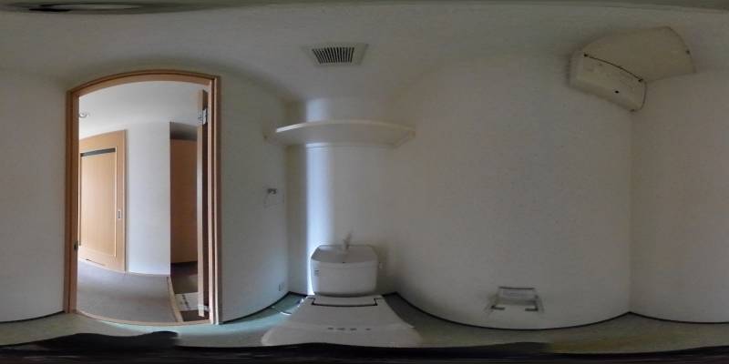 パノラマ画像トイレ