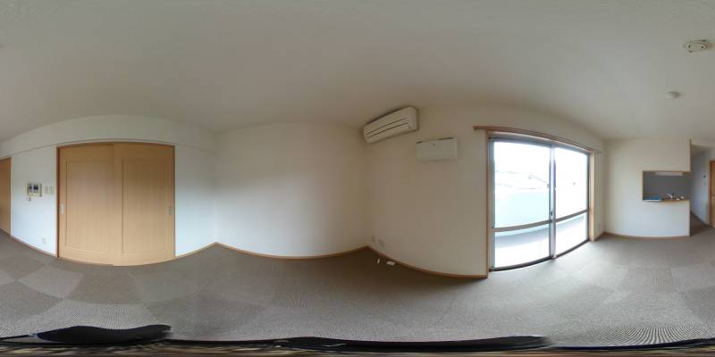 パノラマ画像リビング