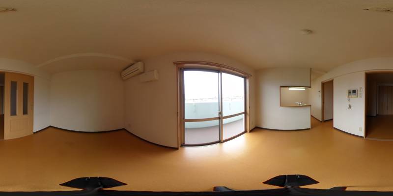 パノラマ画像洋室