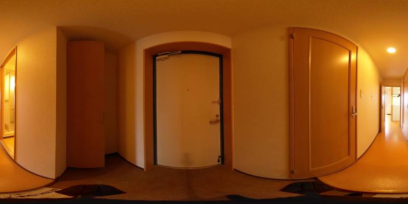 パノラマ画像玄関