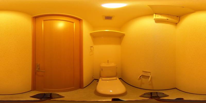 パノラマ画像トイレ