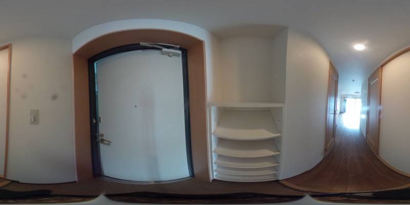 パノラマ画像玄関