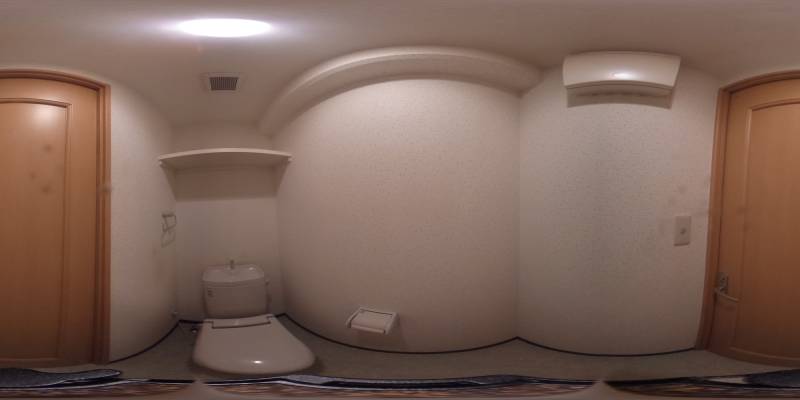 パノラマ画像トイレ