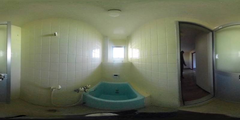 パノラマ画像バスルーム