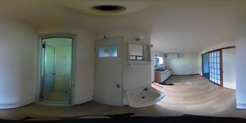 パノラマ画像洗面所