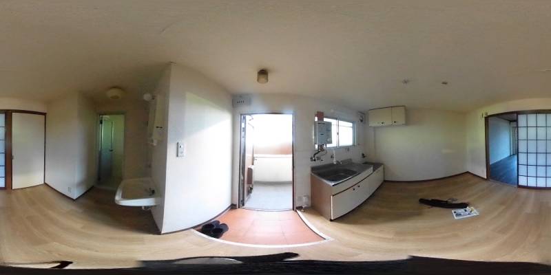 パノラマ画像玄関