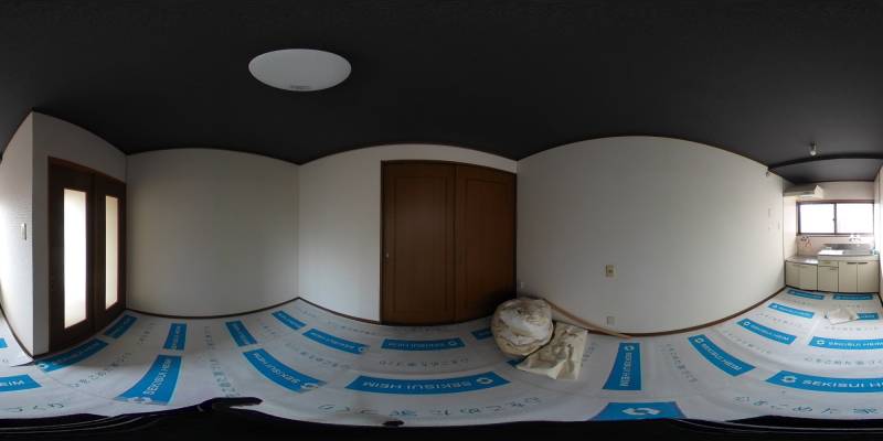 パノラマ画像リビング