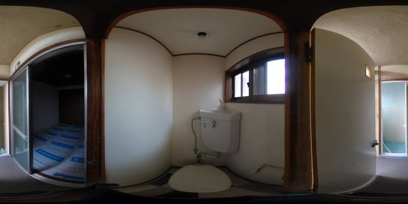 パノラマ画像トイレ