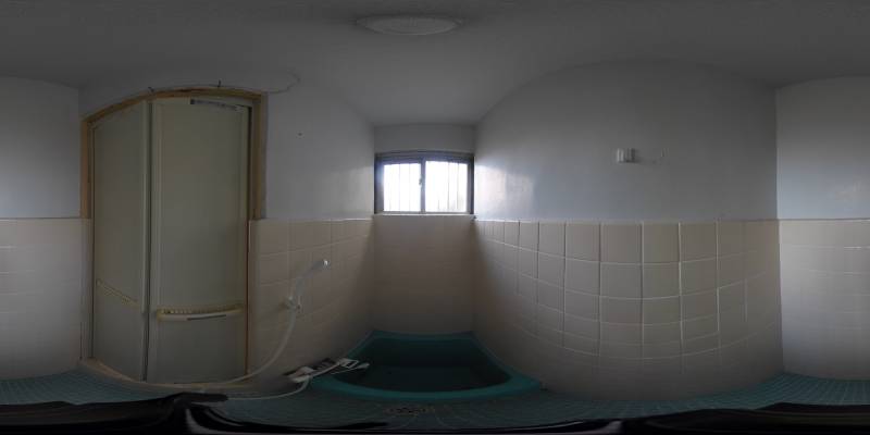 パノラマ画像バスルーム