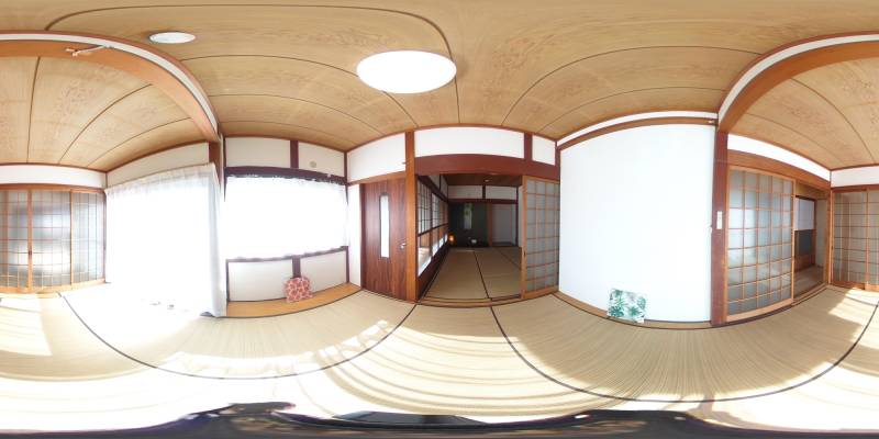 パノラマ画像和室