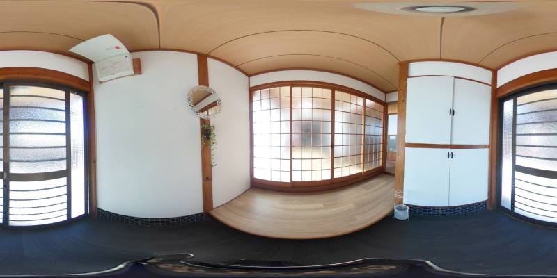 パノラマ画像玄関