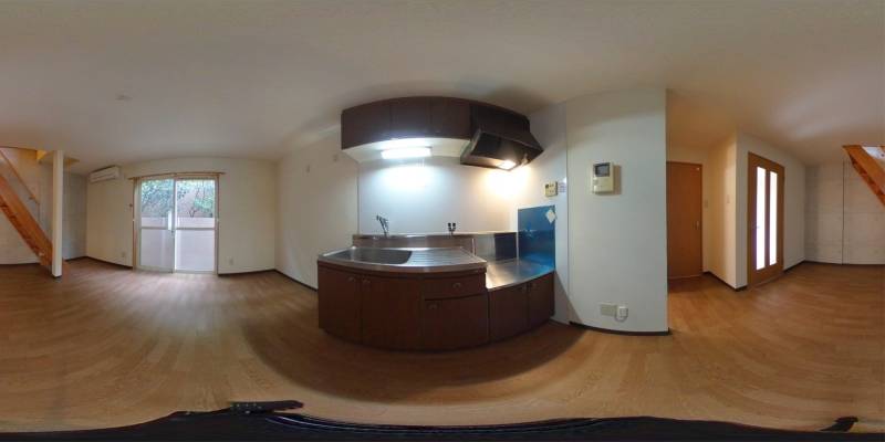 パノラマ画像キッチン