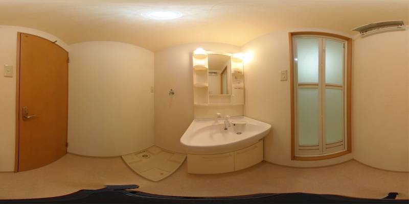 パノラマ画像洗面所