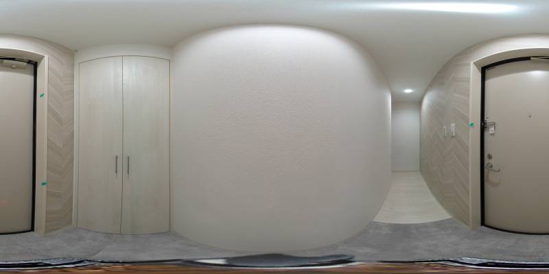 パノラマ画像玄関