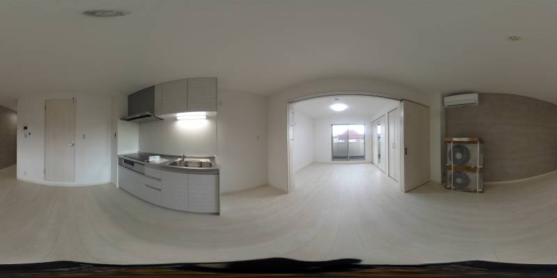 パノラマ画像リビング