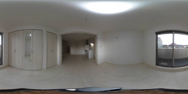 パノラマ画像洋室