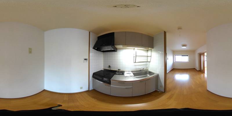 パノラマ画像キッチン