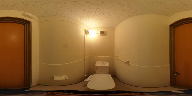 パノラマ画像トイレ