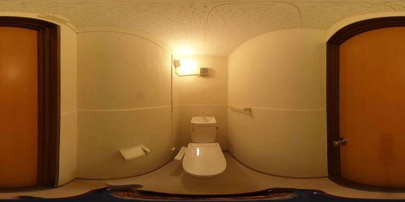 パノラマ画像トイレ