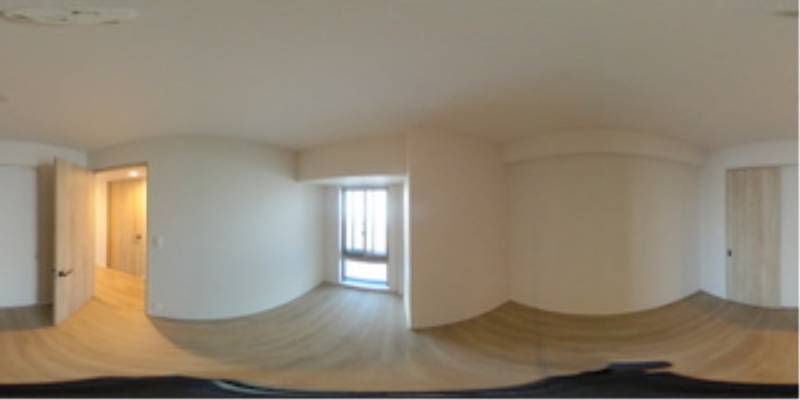 パノラマ画像洋室