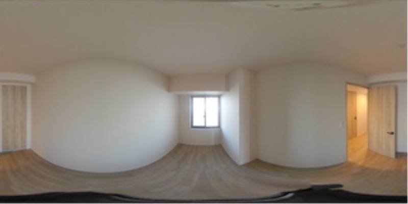 パノラマ画像洋室