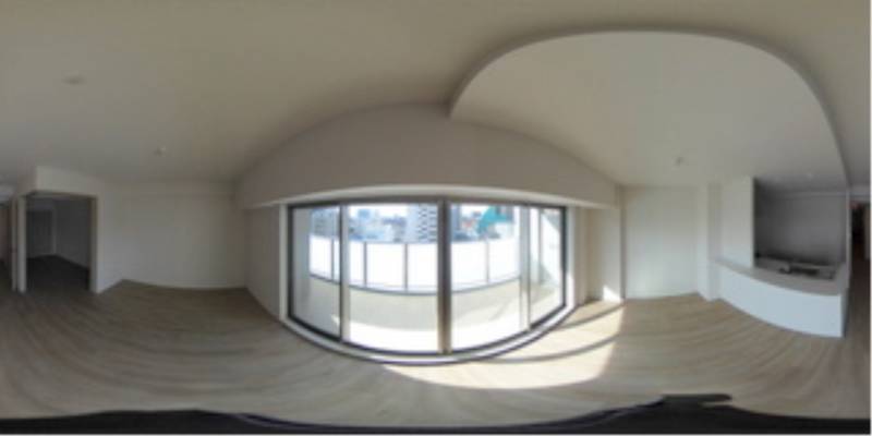 パノラマ画像リビング