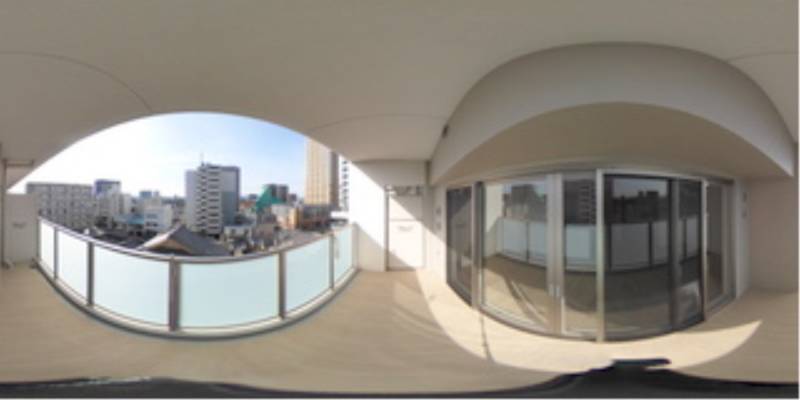 パノラマ画像洋室