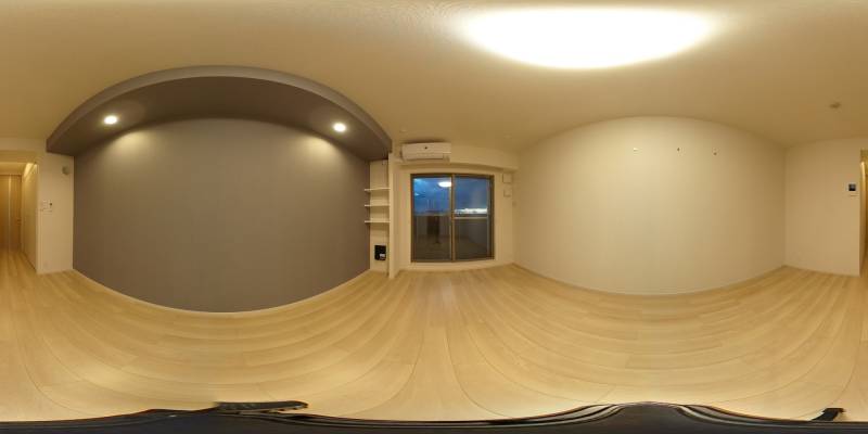 パノラマ画像洋室