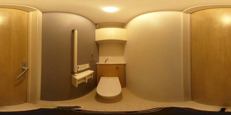 パノラマ画像トイレ